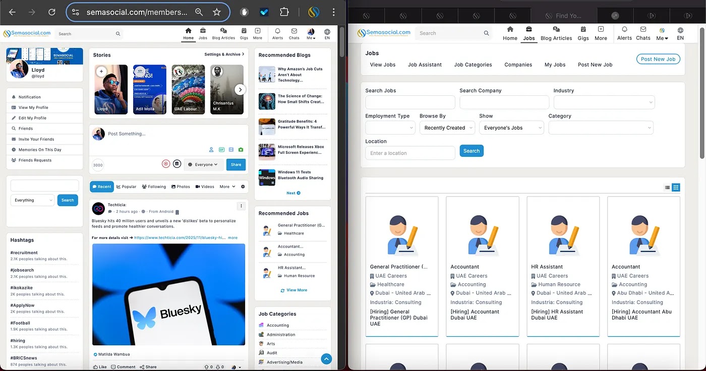 Semasocial.com Is the Best LinkedIn Alternative for Modern Professionals Semasocial.com Is the Best LinkedIn Alternative for Modern Professionals