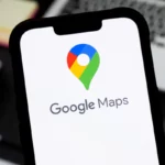 Google Maps Ask Maps feature showing nearby restaurant recommendations with order buttons