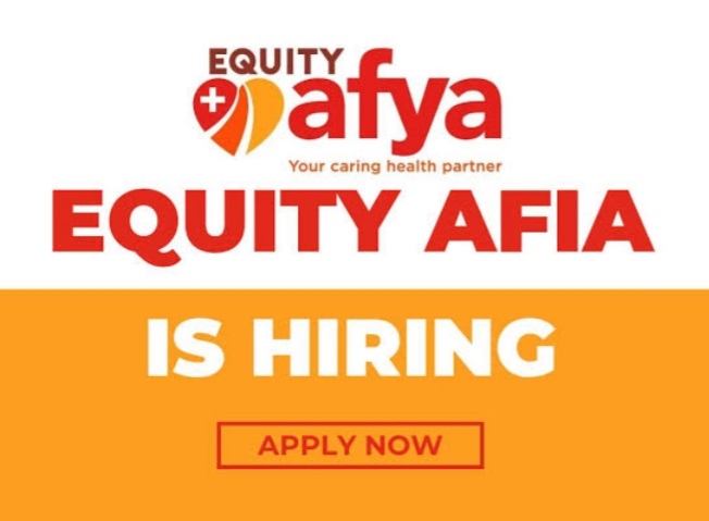 Equity Afya Jobs: 15 Open Vacancies