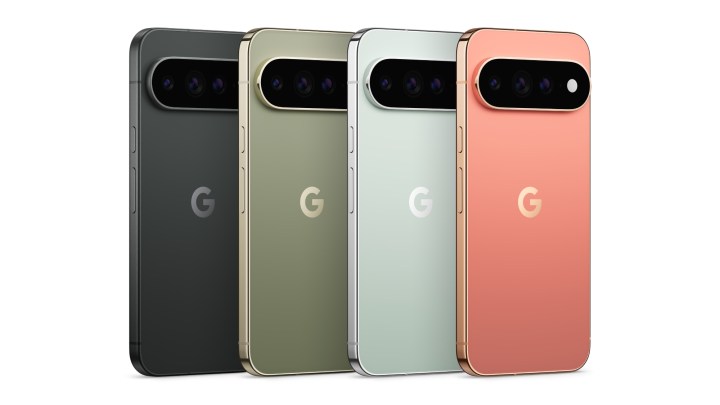 Google Pixel 11 phones displayed with Gemini AI interface on screens