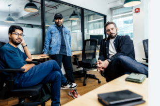 Malachyte co-founders Sidd Motwani, Ian Anderson, and Shivaditya Sinha