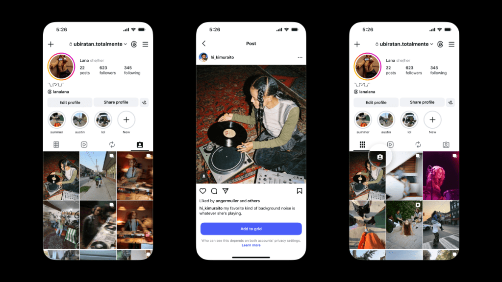 Instagram Tagged Posts: Add to Your Profile Grid