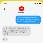 DoorDash AI Agent: Text to Order Food Fast
