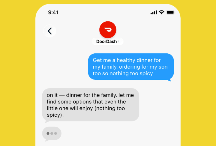 DoorDash AI Agent: Text to Order Food Fast