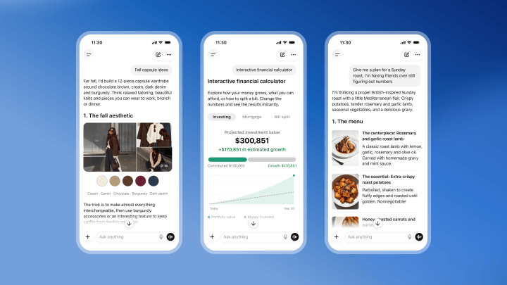 ChatGPT Intelligent UI: OpenAI's New Visual Interface